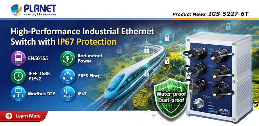 PLANET Product News:SGS-6310-8P4X